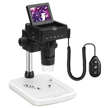 VIVIDIA Digital Microscope, 220x, 3M, 1028P, Manual Focus, HDMI/LCD/TV/USB HM 250